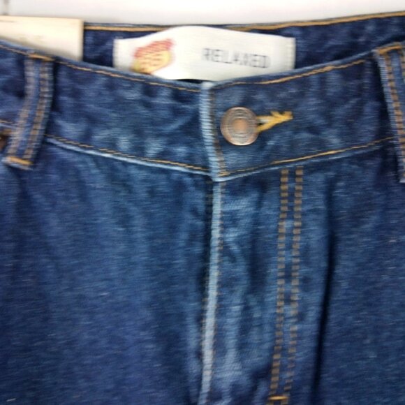 Route 66 Original Clothing Co Relaxed Women's Blue Denim Jeans - Picture 3 of 10